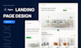 website ui, figma landing page design, figma design