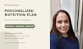 create a personalized nutrition plan for healthy weight management