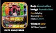 data annotation, image annotation, data labeling, bounding box annotation