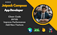 develop and design kotlin jetpack compose app in android