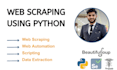 do python web scraping and selenium web automation tasks