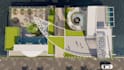 do pavilion design and animation rendering