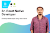 develop mobile app using react native with node js or nest js backend