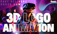 create a perfect custom animated logo intro video