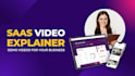 create saas explainer video and animated explainer demo video