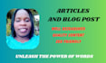 craft engaging articles and blogs