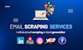 do email scraping or lead generation