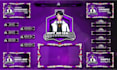 do top notch animated twitch kick overlay screens, and stinger transition