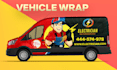do eye catching vehicle wrap, creative van wrap, car wrap with print ready files