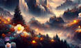create breathtaking ai landscape art for prints, backgrounds and social media