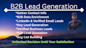 company data enrichment, b2b lead generation any contact information