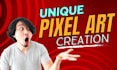 create unique pixel art