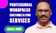 do wordpress customization bug fixes