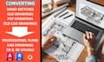 convert drawing to cad