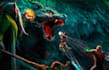 paint character and monster illustration