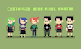 create your own pixel avatar, and you can customize it