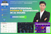 build power bi dashboard for professionals
