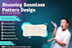 make seamless pattern design wallpaper