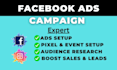 setup and manage facebook ads campaign