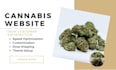 create cbd, hemp, weed cannabis marijuana landing page cannabis website