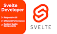 develop svelte, sveltekit web app and fix bugs