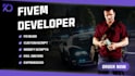 be your fivem esx and qb, qbx developer