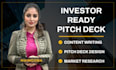 write and design your investor ready pitch deck presentation