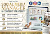 be your social media manager and content strategist