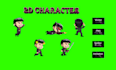 create 2d game character sprite sheet