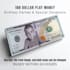 add your image and add custom text on dollar bill