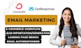 setup highly converting getresponse, convertkit campaigns and automation