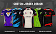 do sublimation jersey or esport jersey design