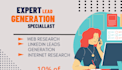 do web research, contact information, and linkedin lead generation
