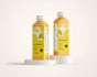 design juice and beverage bottle label