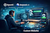 be ai developer to integrate the ai, openai chatgpt,deepseek API in the app,web