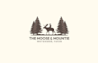 moose restaurant logo design