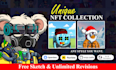 draw and generate 100, 1k, 10k nft art collections