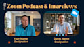 expertly edit your zoom podcast, video podcast ,interviews