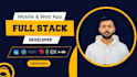 build your saas web app or mvp using full stack development