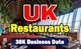 uk restaurants business database