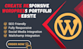 do wordpress responsive portfolio website design