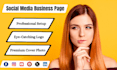create facebook or instagram or youtube business page