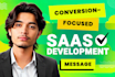 develop custom web applications, saas, crm, erp ai software as a mern developer