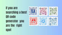 do custom qr code design and qr code generator