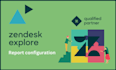 create an advanced data report within zendesk explore