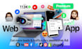 create amazing custom website or app promo explainer video
