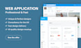 design your dashboard CRM saas web application