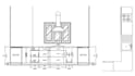 draw aluminium, wooden kitchen cabinet design an autocad 2d