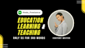 write ai free teacher education content