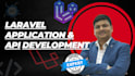 create laravel application and develop API